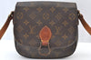 Authentic Louis Vuitton Monogram Saint Cloud MM M51243 Shoulder Cross Bag K9448