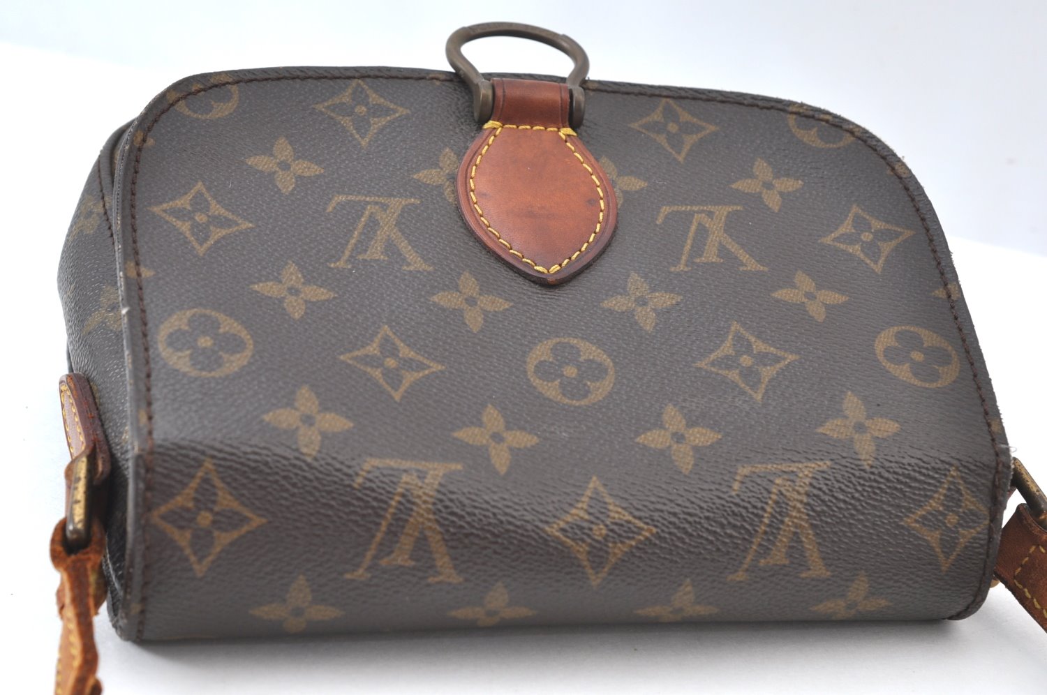 Authentic Louis Vuitton Monogram Saint Cloud MM M51243 Shoulder Cross Bag K9448