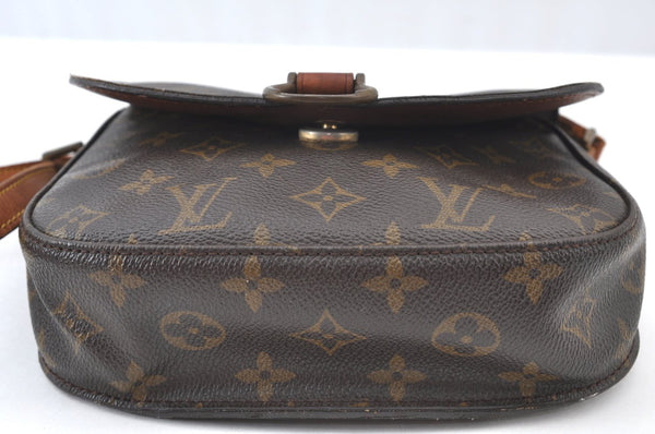 Authentic Louis Vuitton Monogram Saint Cloud MM M51243 Shoulder Cross Bag K9448