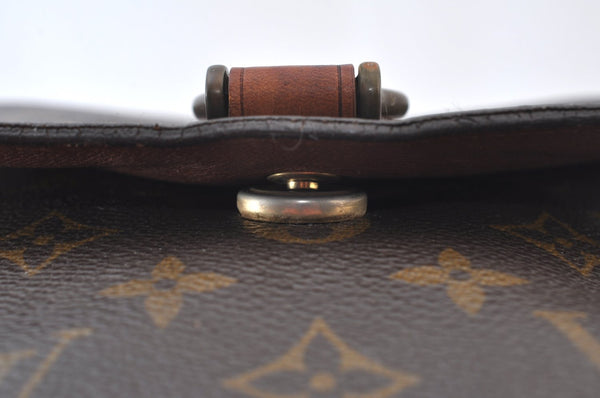 Authentic Louis Vuitton Monogram Saint Cloud MM M51243 Shoulder Cross Bag K9448
