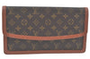 Auth Louis Vuitton Monogram Pochette Dame GM Clutch Hand Bag Old Model LV K9461