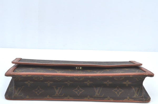 Auth Louis Vuitton Monogram Pochette Dame GM Clutch Hand Bag Old Model LV K9461