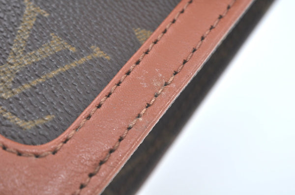 Auth Louis Vuitton Monogram Pochette Dame GM Clutch Hand Bag Old Model LV K9461