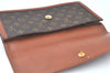 Auth Louis Vuitton Monogram Pochette Dame GM Clutch Hand Bag Old Model LV K9461