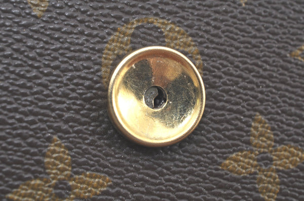 Auth Louis Vuitton Monogram Pochette Dame GM Clutch Hand Bag Old Model LV K9461