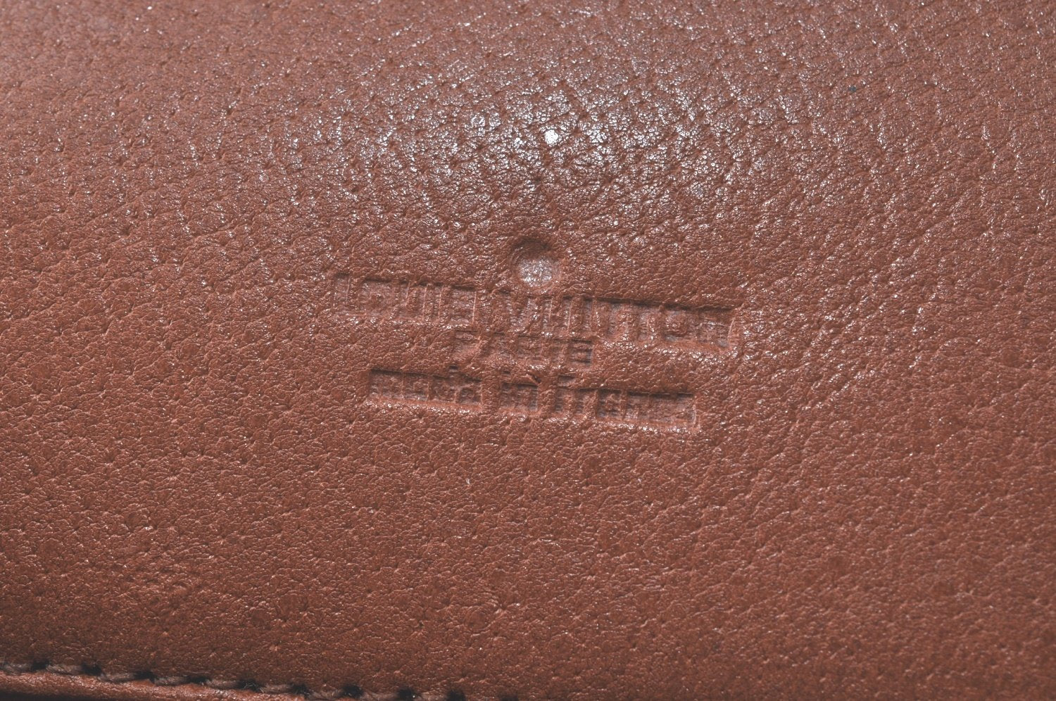 Auth Louis Vuitton Monogram Pochette Dame GM Clutch Hand Bag Old Model LV K9461