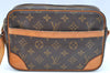 Authentic Louis Vuitton Monogram Trocadero 23 Shoulder Bag M51276 Junk K9463