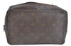Auth Louis Vuitton Monogram Trousse Toilette 23 Clutch Bag Old Model Junk K9465