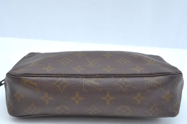 Auth Louis Vuitton Monogram Trousse Toilette 23 Clutch Bag Old Model Junk K9465