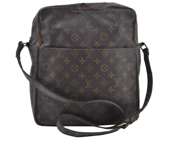 Auth Louis Vuitton Monogram Marceau Shoulder Cross Body Bag Old Model Junk K9466