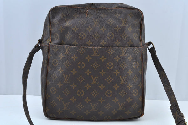 Auth Louis Vuitton Monogram Marceau Shoulder Cross Body Bag Old Model Junk K9466