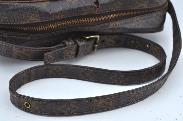 Auth Louis Vuitton Monogram Marceau Shoulder Cross Body Bag Old Model Junk K9466