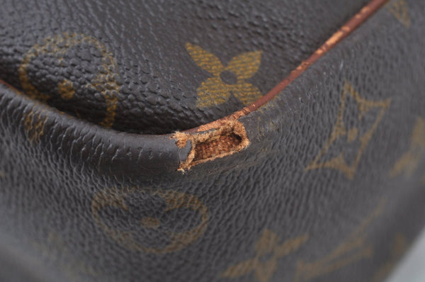 Auth Louis Vuitton Monogram Marceau Shoulder Cross Body Bag Old Model Junk K9466