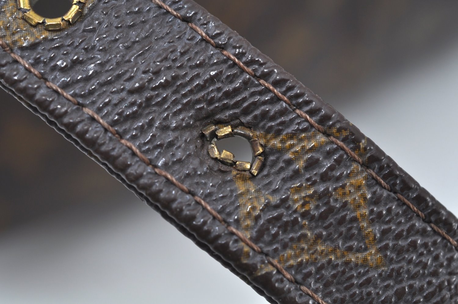 Auth Louis Vuitton Monogram Marceau Shoulder Cross Body Bag Old Model Junk K9466