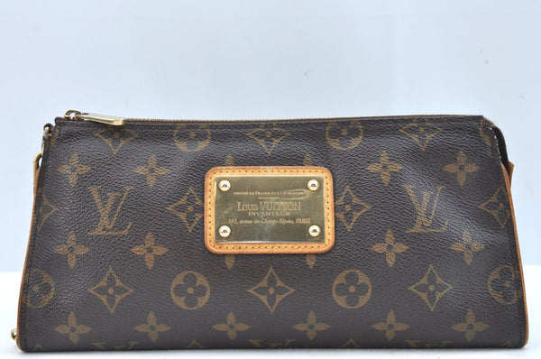 Authentic Louis Vuitton Monogram Sophie Hand Pouch Chain M40158 LV K9468