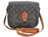 Authentic Louis Vuitton Monogram Saint Cloud GM M51242 Shoulder Cross Bag K9473