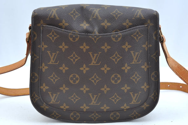 Authentic Louis Vuitton Monogram Saint Cloud GM M51242 Shoulder Cross Bag K9473