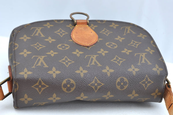 Authentic Louis Vuitton Monogram Saint Cloud GM M51242 Shoulder Cross Bag K9473