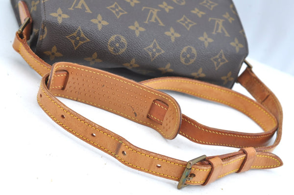 Authentic Louis Vuitton Monogram Saint Cloud GM M51242 Shoulder Cross Bag K9473