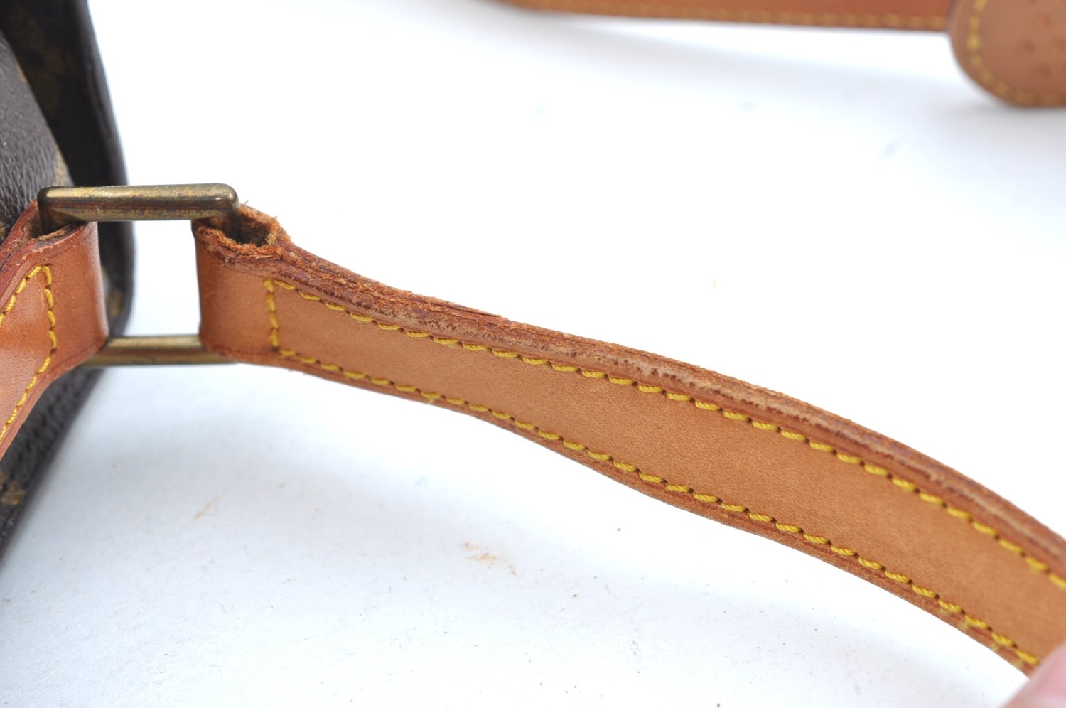 Authentic Louis Vuitton Monogram Saint Cloud GM M51242 Shoulder Cross Bag K9473