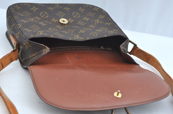Authentic Louis Vuitton Monogram Saint Cloud GM M51242 Shoulder Cross Bag K9473