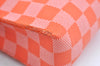 Auth Louis Vuitton Damier Color Module Shoulder Clutch Bag Orange Junk K9479