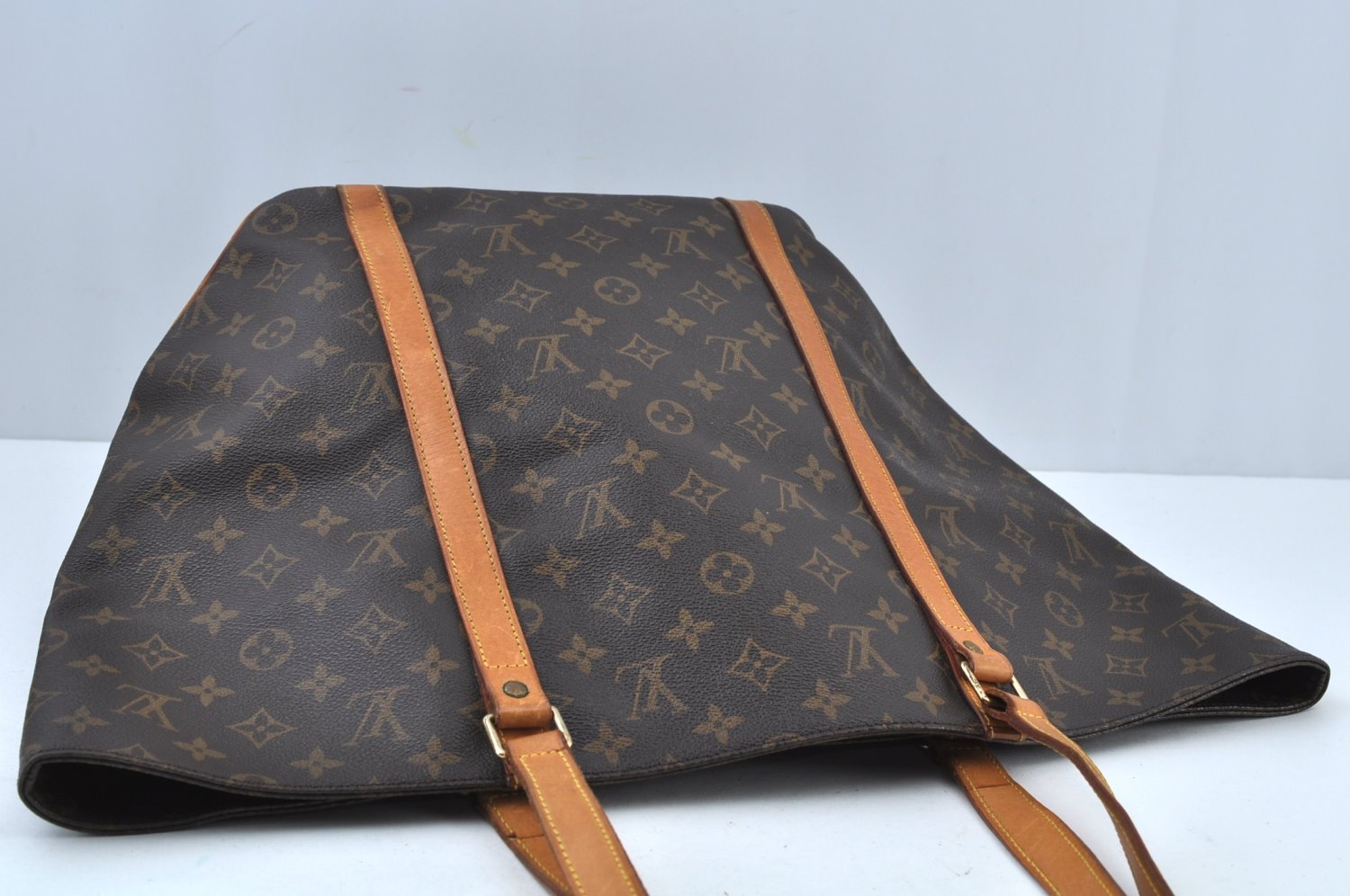 Authentic Louis Vuitton Monogram Sac Shopping PM Tote Bag M51108 LV K9480