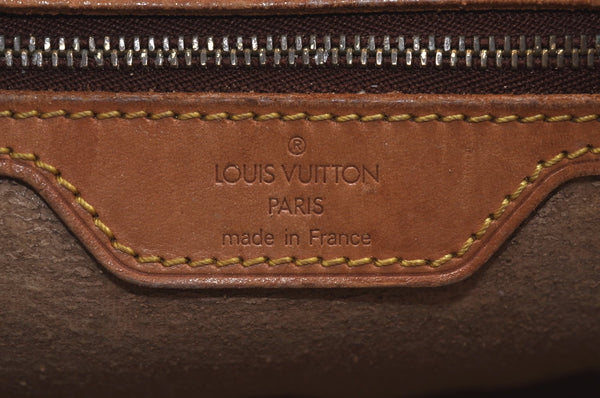 Authentic Louis Vuitton Monogram Bucket GM Shoulder Tote Bag M42236 Junk K9483