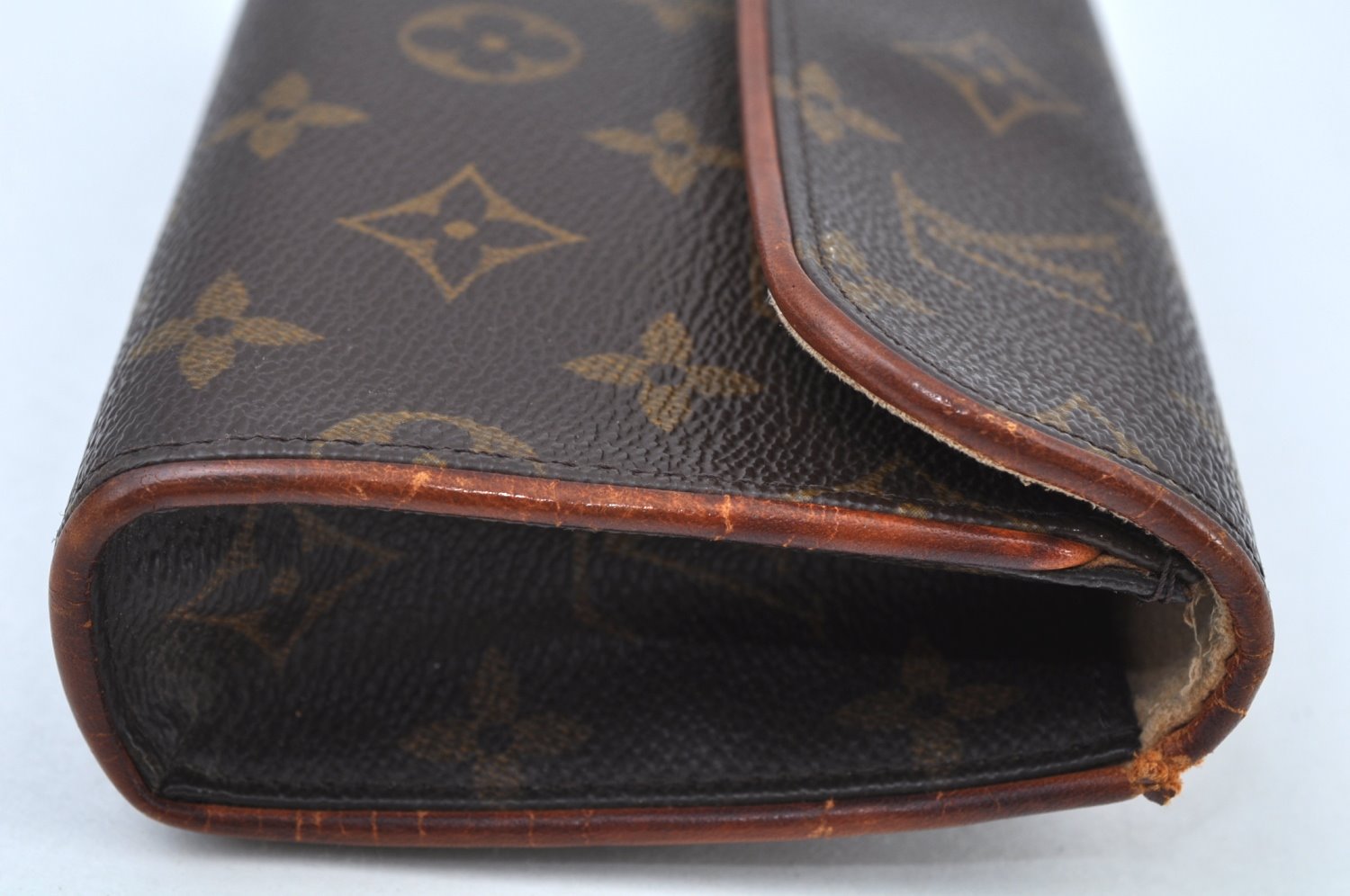 Auth Louis Vuitton Monogram Pochette Florentine Pouch Waist Bag M51855 LV K9485