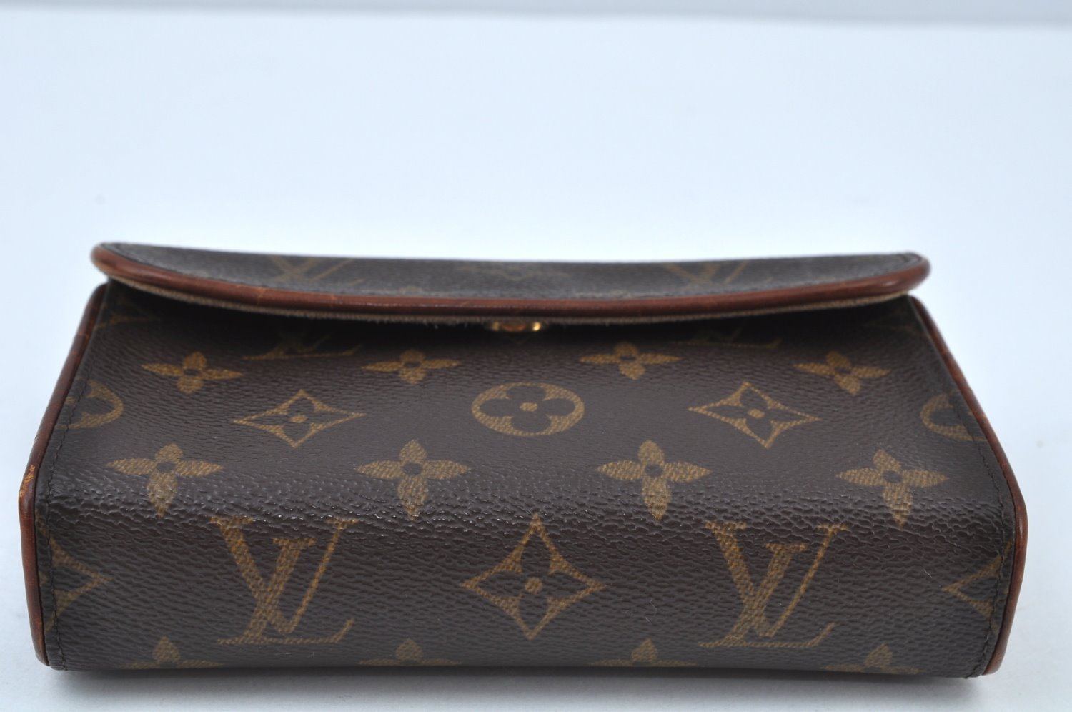 Auth Louis Vuitton Monogram Pochette Florentine Pouch Waist Bag M51855 LV K9485