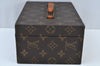 Authentic Louis Vuitton Monogram Boite A Tout Jewelry Case M47236 LV K9488