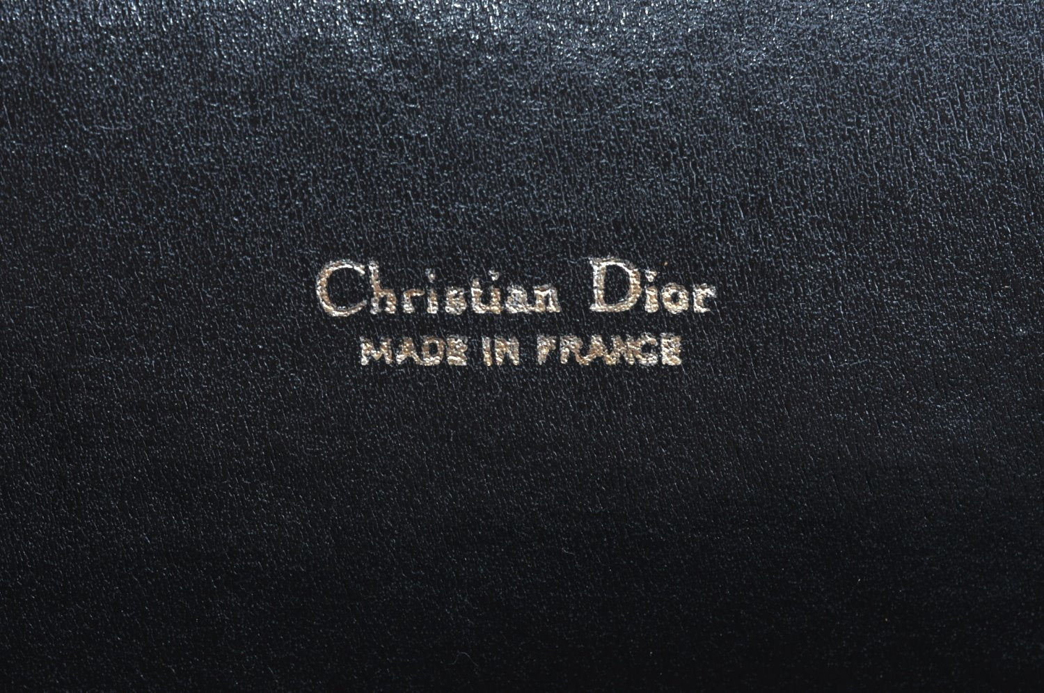 Authentic Christian Dior Trotter Clutch Bag Purse Canvas Leather Blue K9490