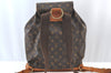 Authentic Louis Vuitton Monogram Montsouris GM Backpack M51135 LV K9492