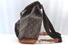 Authentic Louis Vuitton Monogram Montsouris GM Backpack M51135 LV K9492