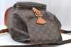 Authentic Louis Vuitton Monogram Montsouris GM Backpack M51135 LV K9492