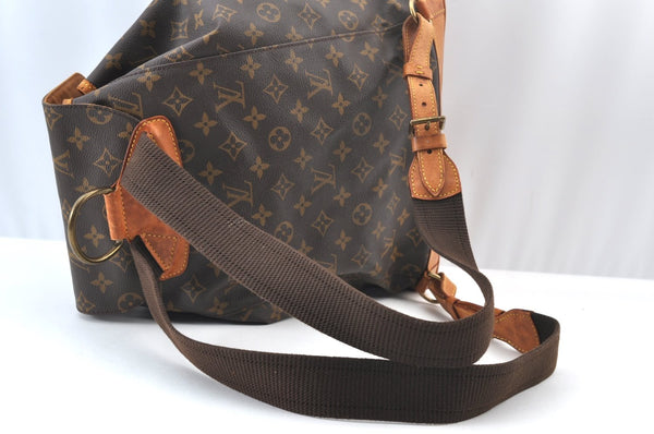 Authentic Louis Vuitton Monogram Montsouris GM Backpack M51135 LV K9492