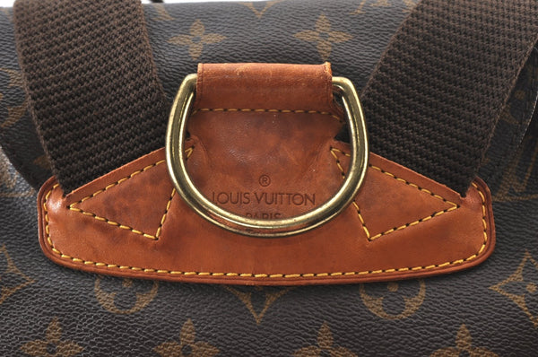 Authentic Louis Vuitton Monogram Montsouris GM Backpack M51135 LV K9492
