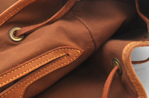 Authentic Louis Vuitton Monogram Montsouris GM Backpack M51135 LV K9492