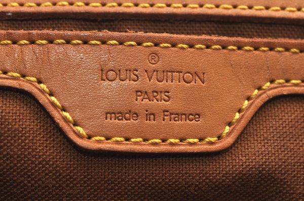 Authentic Louis Vuitton Monogram Montsouris GM Backpack M51135 LV K9492
