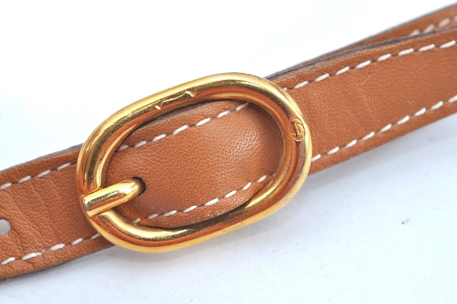 Authentic GUCCI Micro GG PVC Leather Shoulder Cross Body Bag White K9493