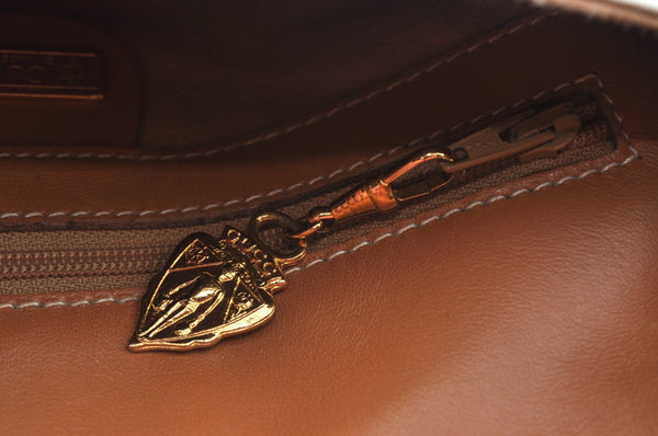 Authentic GUCCI Micro GG PVC Leather Shoulder Cross Body Bag White K9493