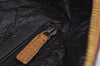 Authentic GUCCI Sherry Line Hand Bag GG Canvas Leather Brown Junk K9494