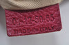 Authentic Chloe Paraty Large 2Way Shoulder Tote Bag Leather Pink K9501