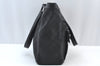 Authentic GUCCI GG Abbey Shoulder Tote Bag Nylon 268639 Black K9506