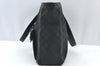 Authentic GUCCI GG Abbey Shoulder Tote Bag Nylon 268639 Black K9506