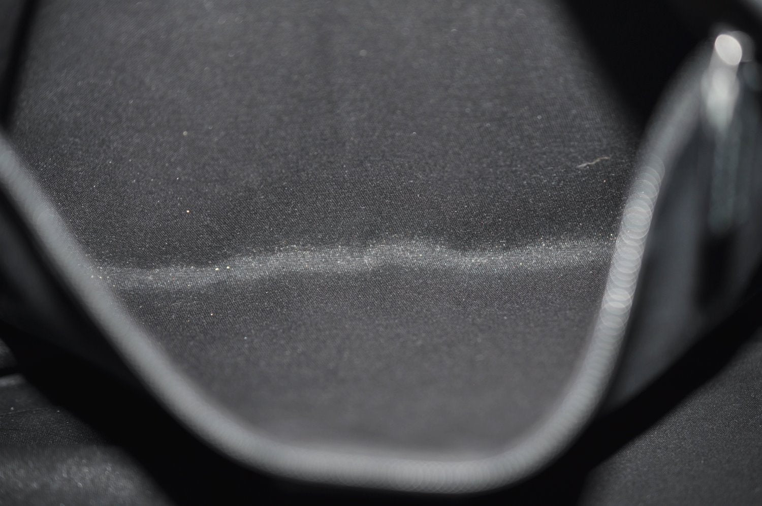 Authentic GUCCI GG Abbey Shoulder Tote Bag Nylon 268639 Black K9506