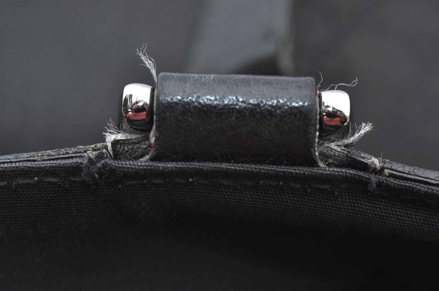 Authentic GUCCI GG Abbey Shoulder Tote Bag Nylon 268639 Black K9506