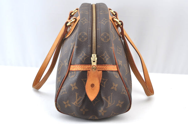 Authentic Louis Vuitton Monogram Montorgueil PM M95565 Shoulder Tote Bag K9507