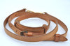 Authentic Louis Vuitton Leather Shoulder Strap Beige 47.6-54.7" LV K9517