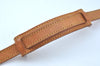 Authentic Louis Vuitton Leather Shoulder Strap Beige 47.6-54.7" LV K9517